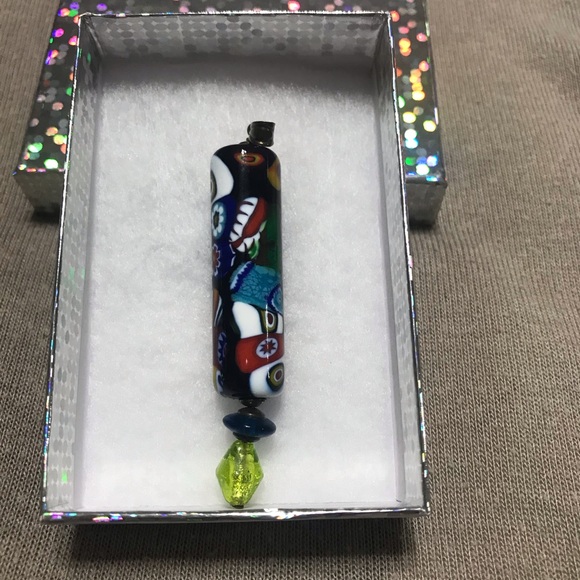 Pendant Italian crystal design multi color - Picture 2 of 3